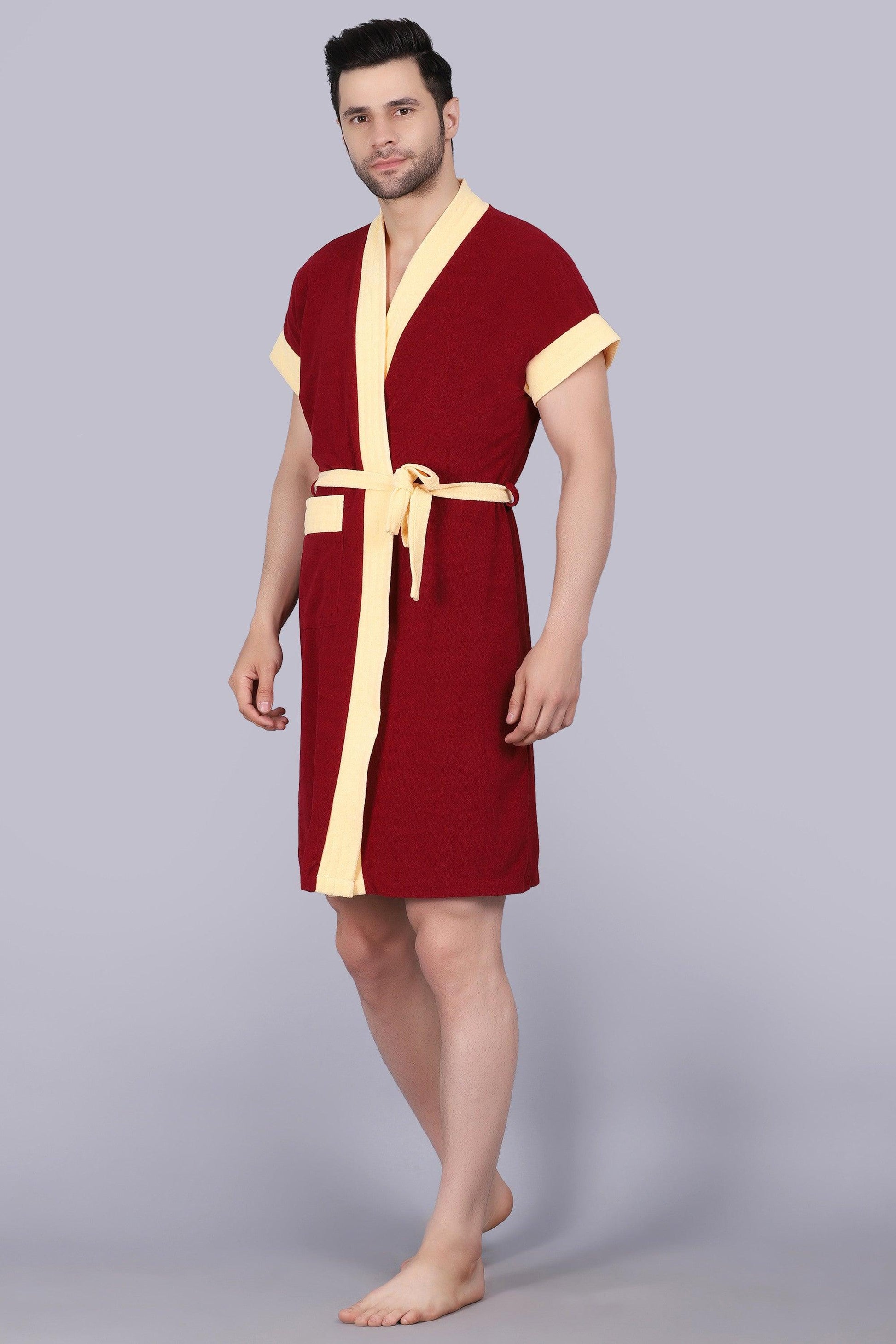 Terry Free Size Man Bathrobe
