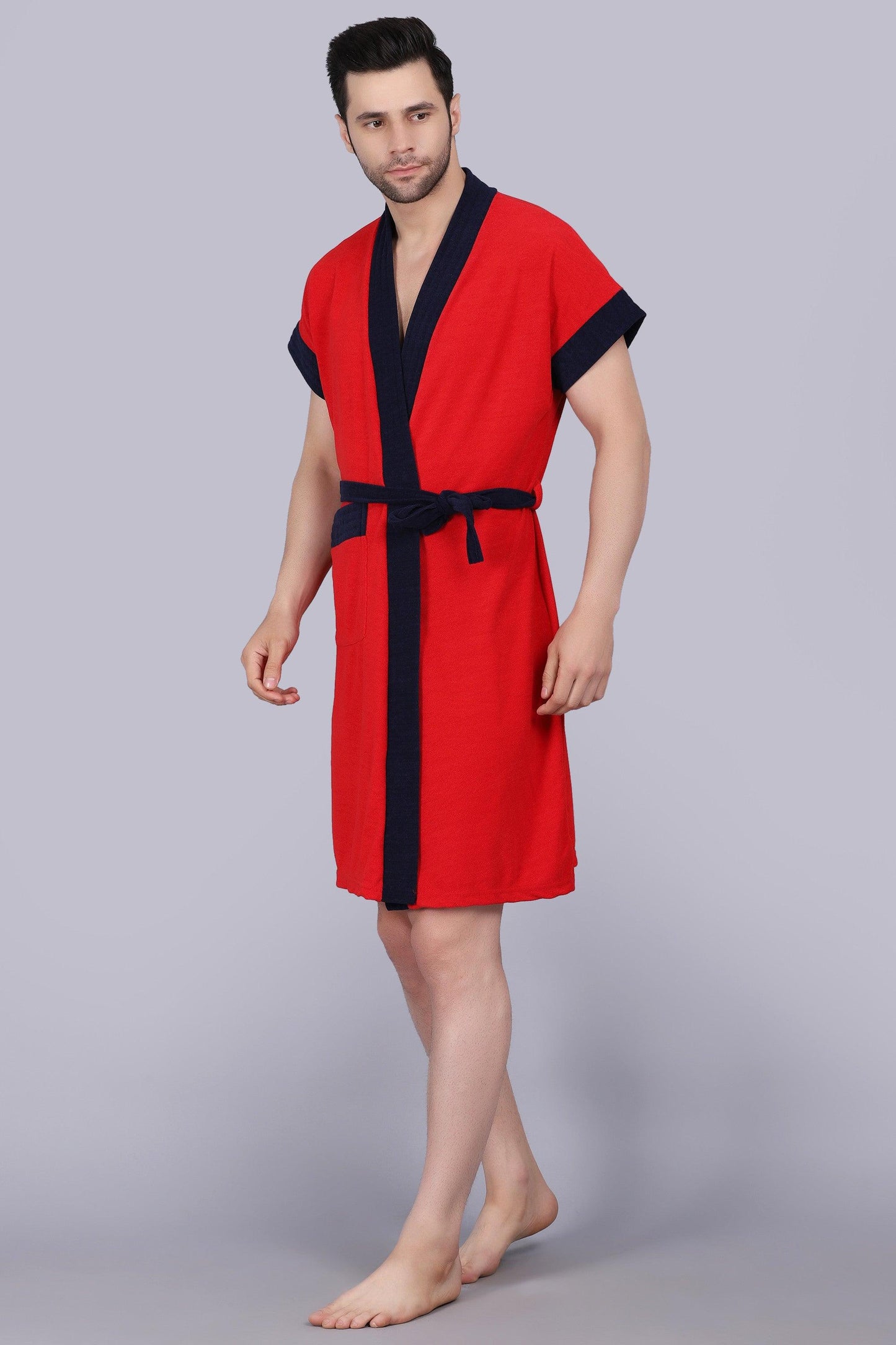 Terry Free Size Man Bathrobe