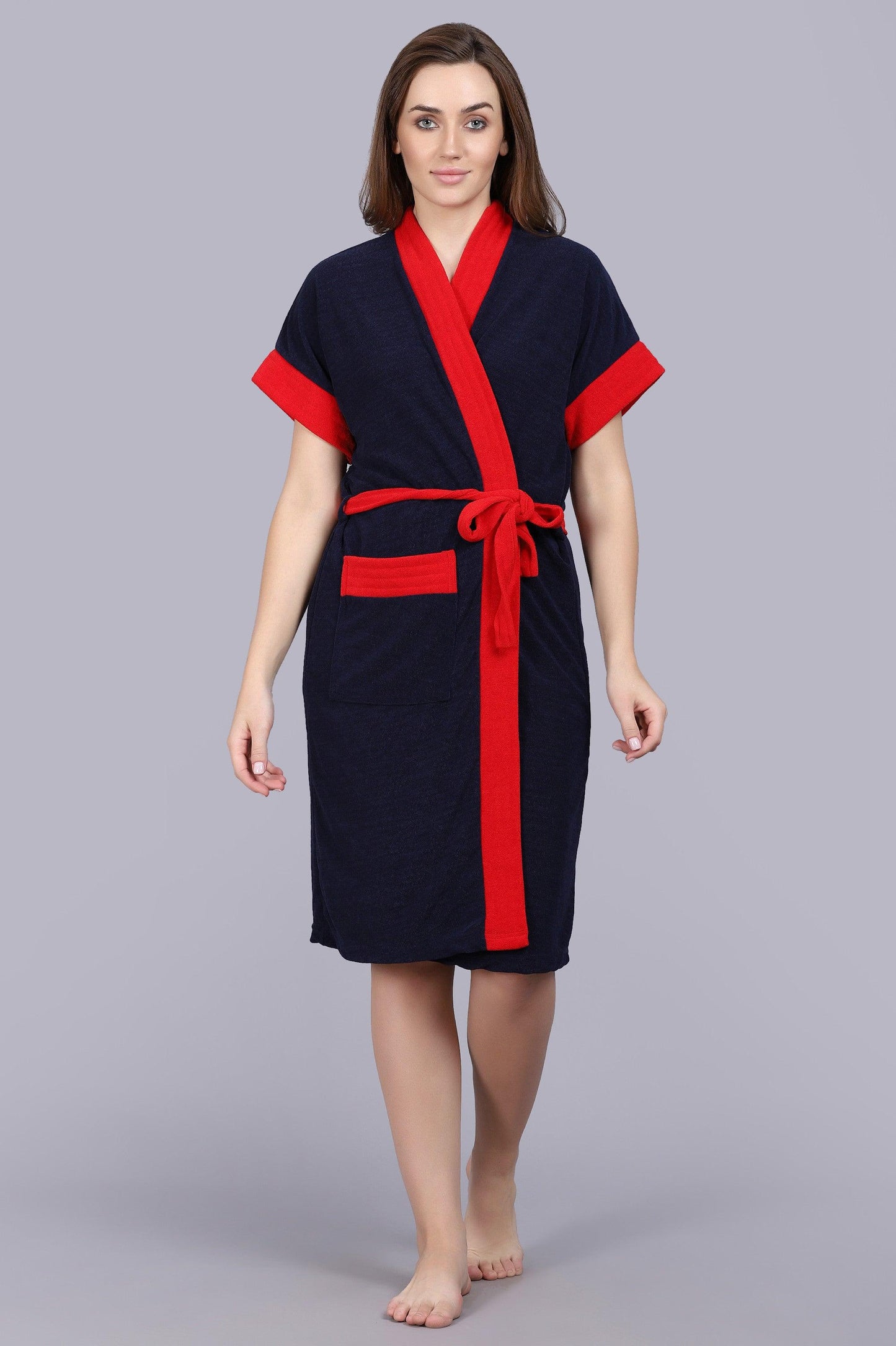 Terry Free Size Women Bathrobe - BATHROBE.IN