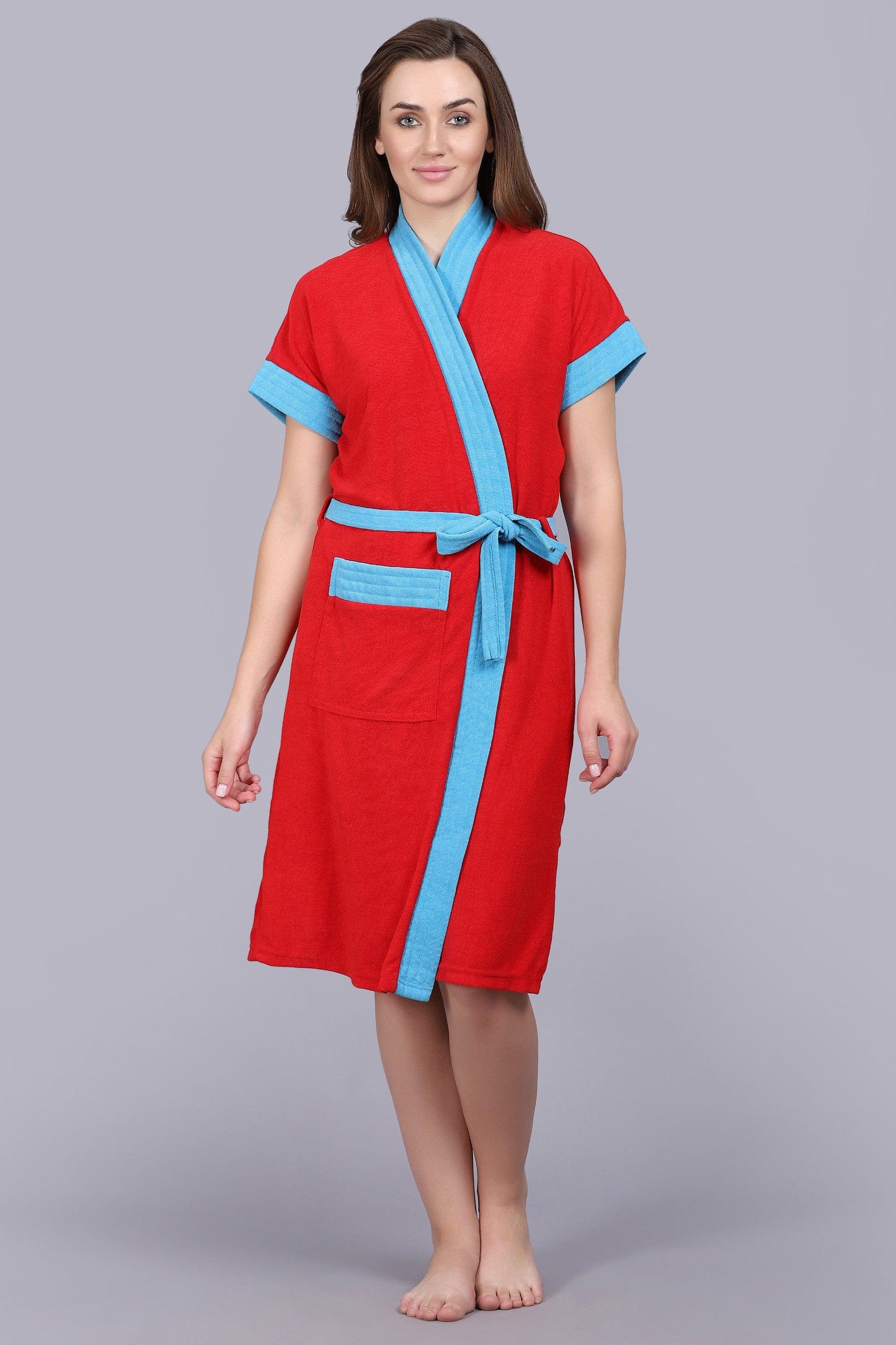 Terry Free Size Women Bathrobe - BATHROBE.IN