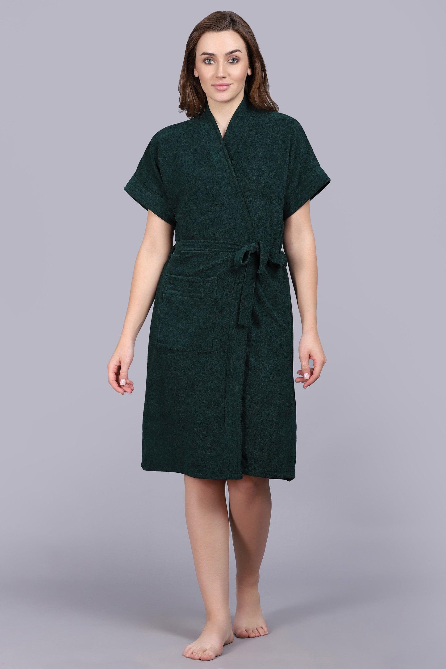 Terry Free Size Women Bathrobe - BATHROBE.IN