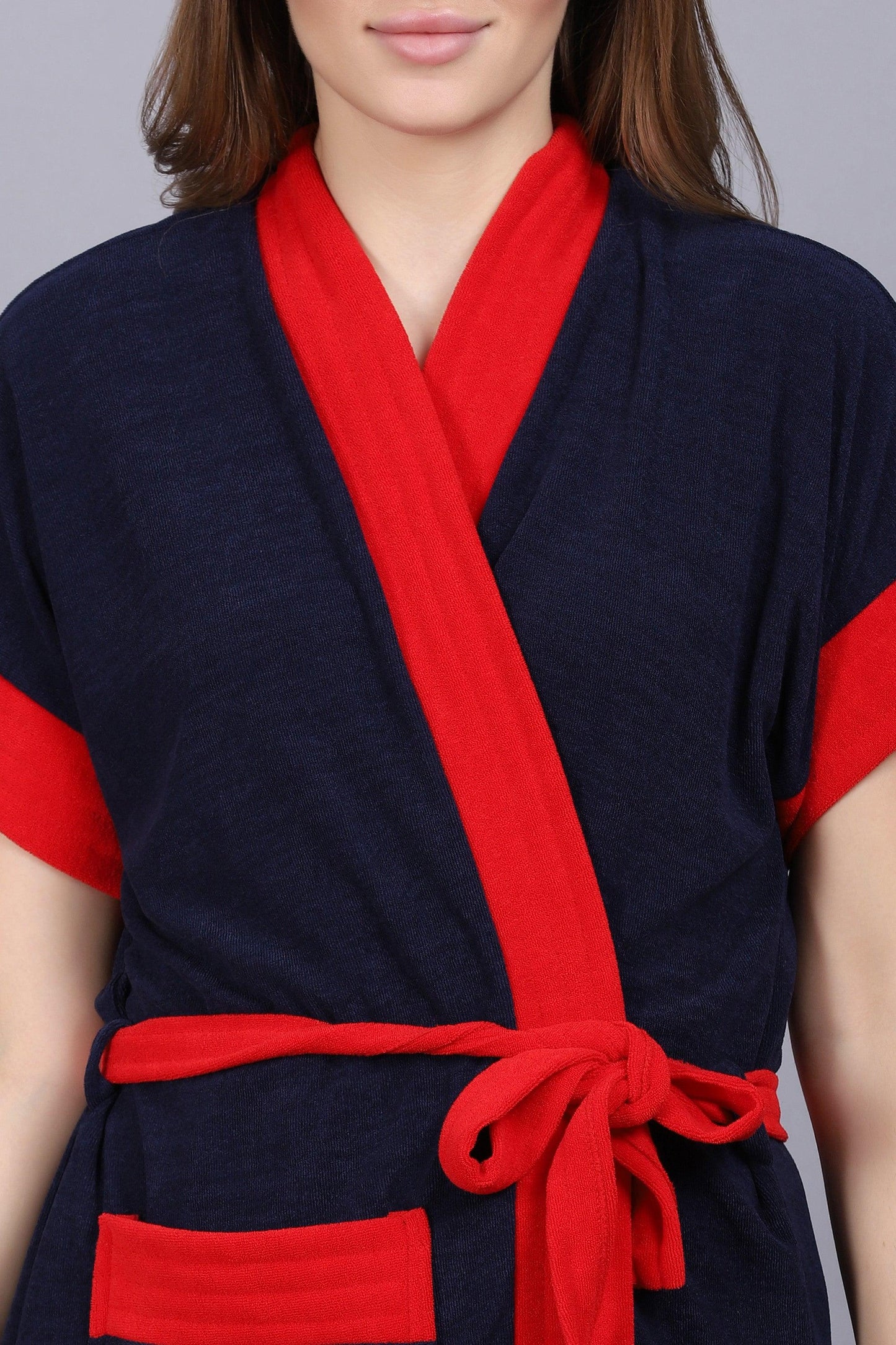 Terry Free Size Women Bathrobe - BATHROBE.IN