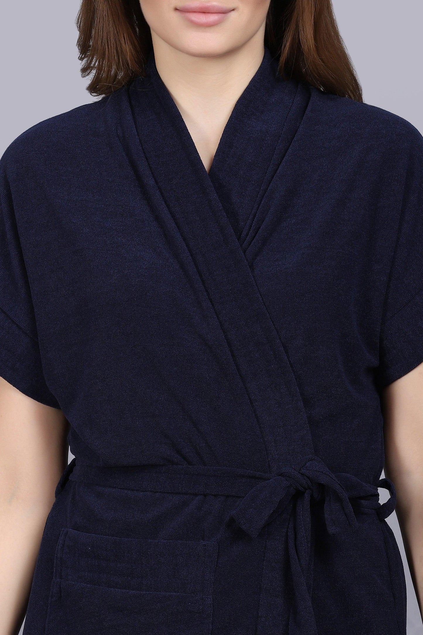 Terry Free Size Women Bathrobe - BATHROBE.IN
