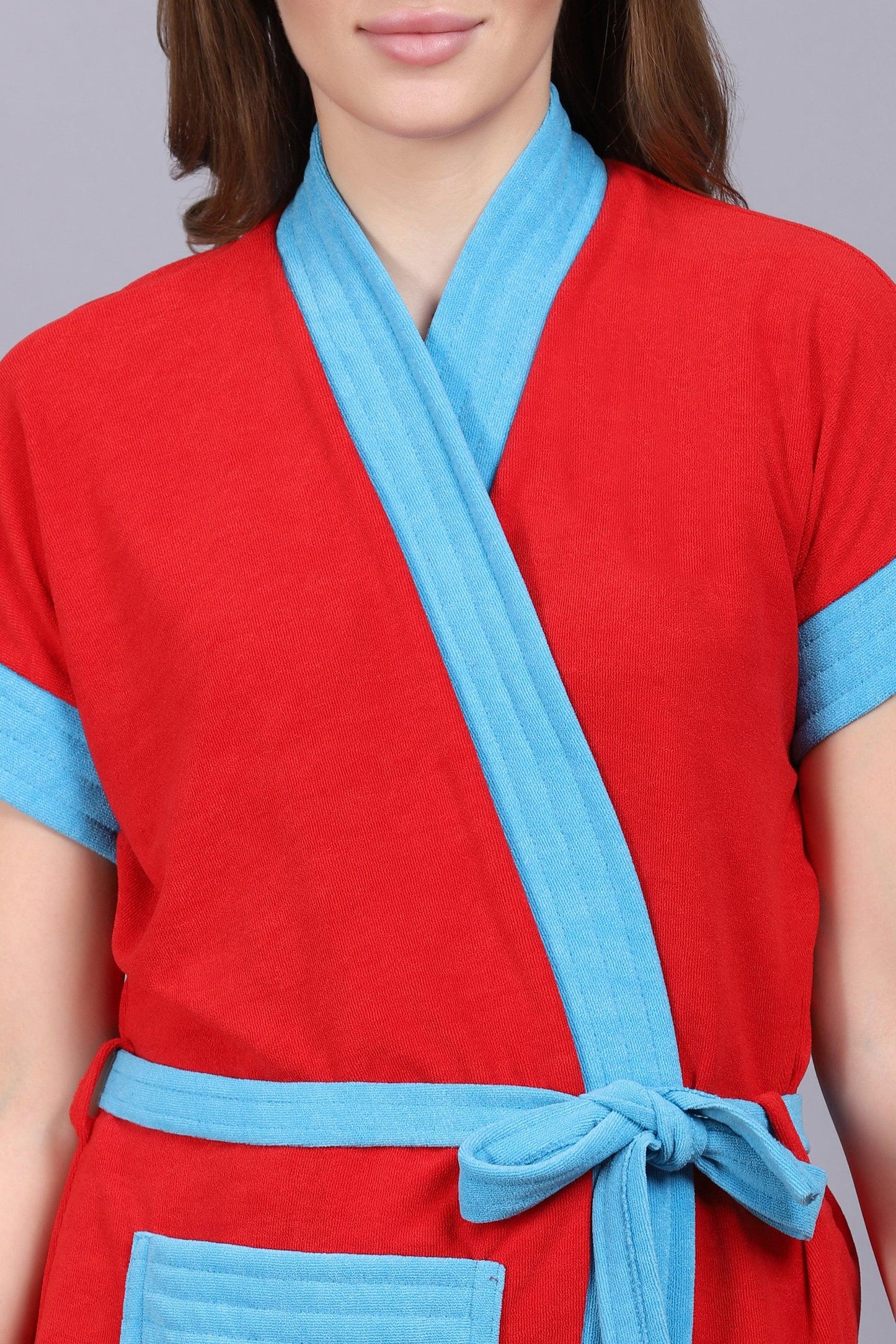 Terry Free Size Women Bathrobe - BATHROBE.IN