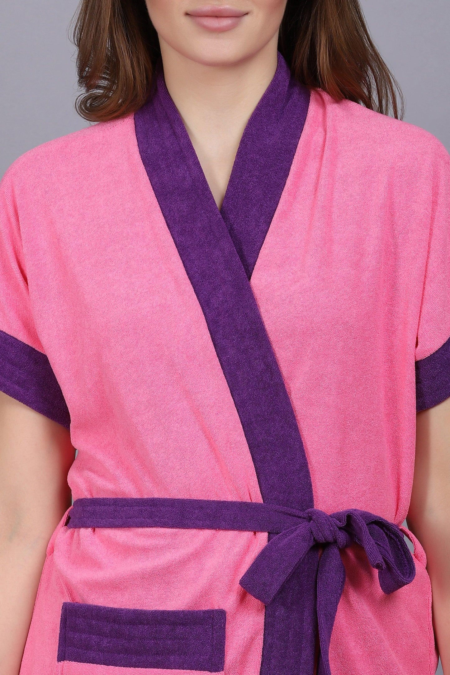 Terry Free Size Women Bathrobe - BATHROBE.IN