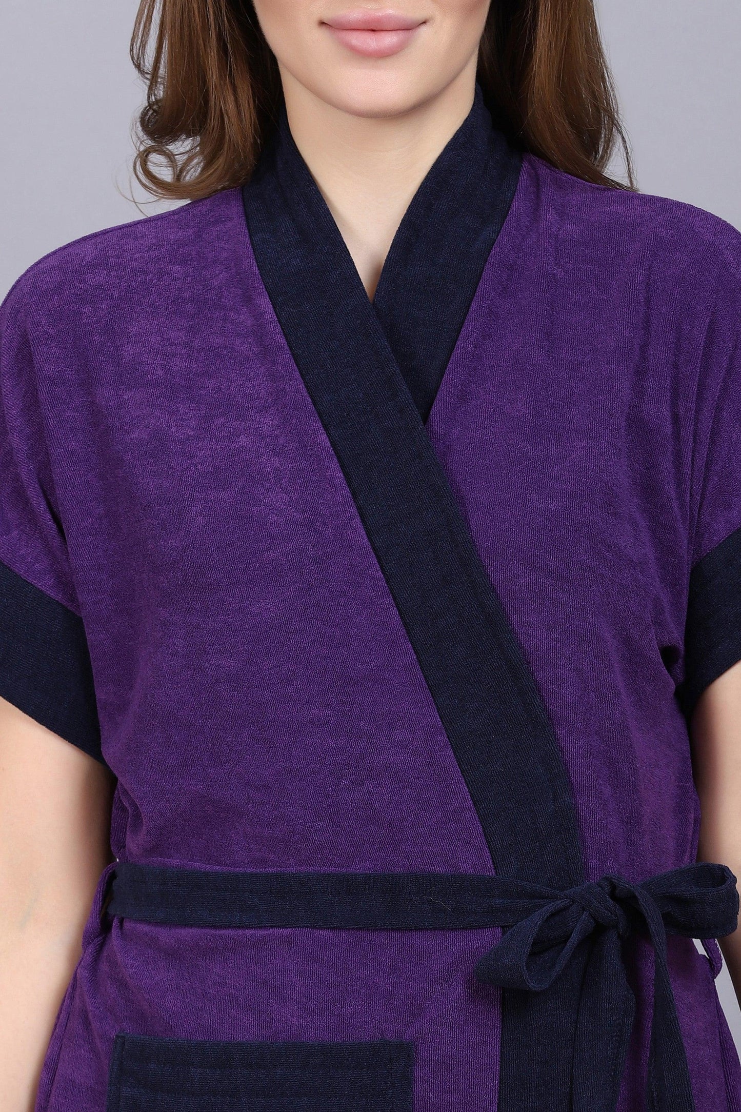 Terry Free Size Women Bathrobe - BATHROBE.IN