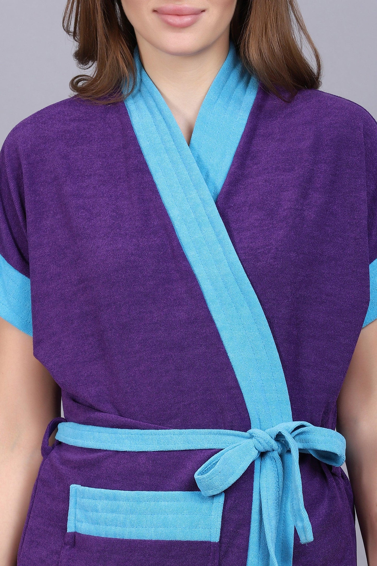 Terry Free Size Women Bathrobe - BATHROBE.IN