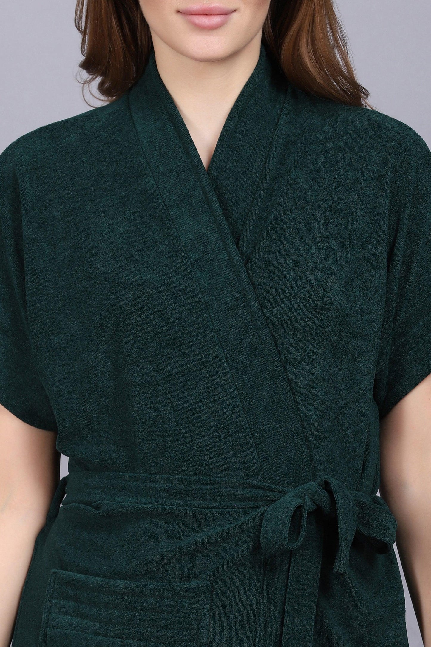 Terry Free Size Women Bathrobe - BATHROBE.IN