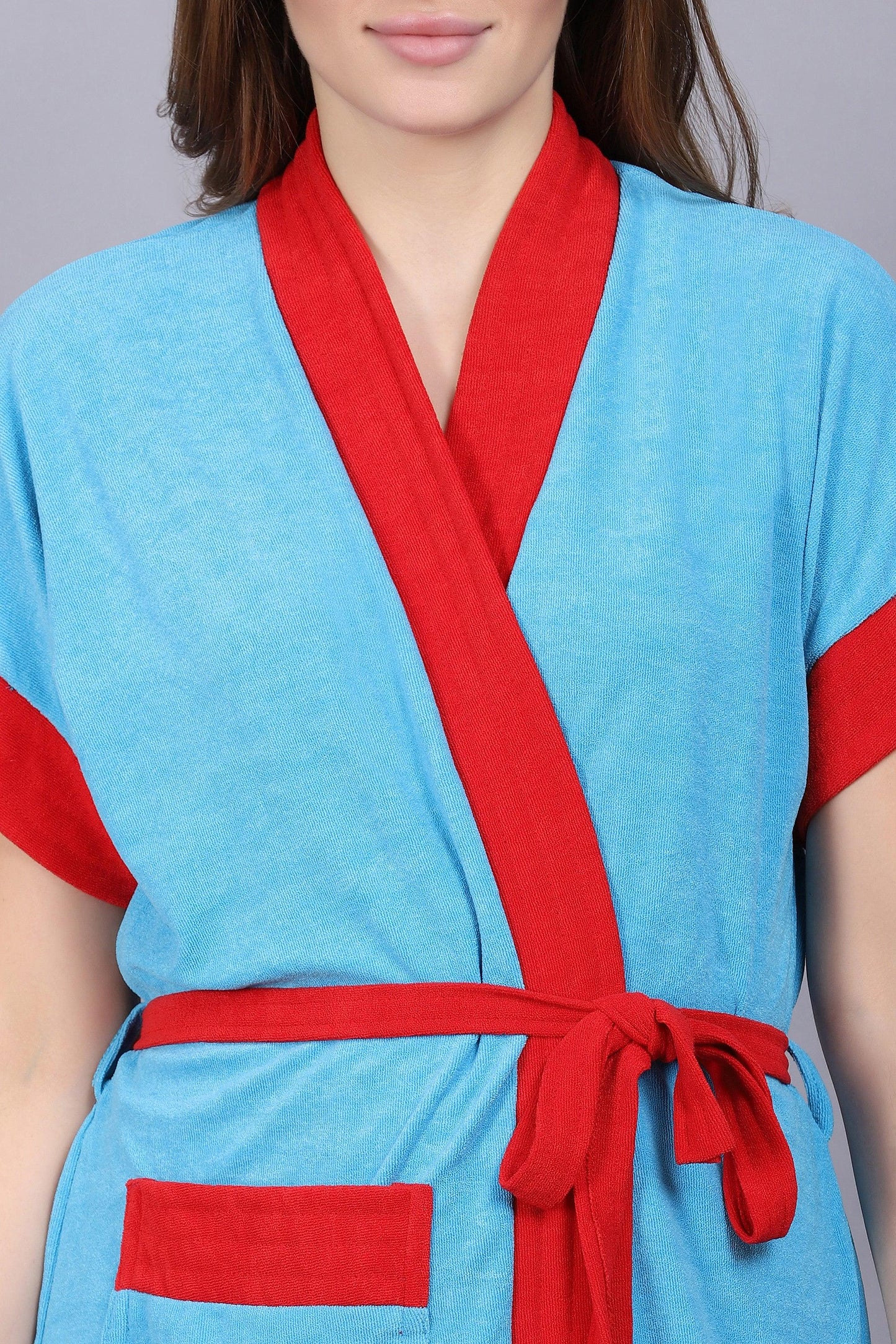 Terry Free Size Women Bathrobe - BATHROBE.IN