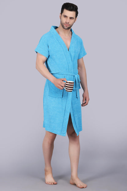 Terry Free Size Man Bathrobe