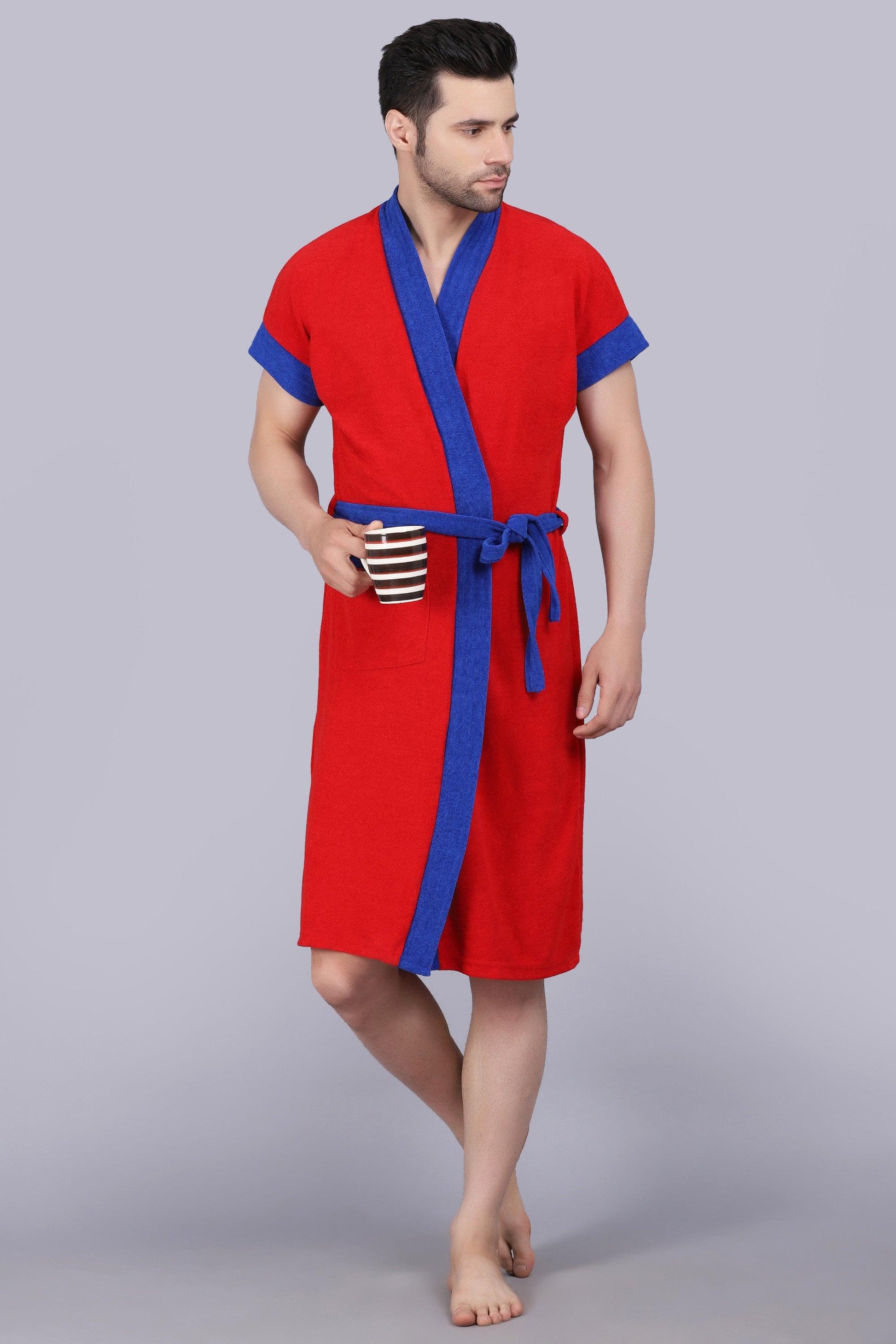 Terry Free Size Man Bathrobe