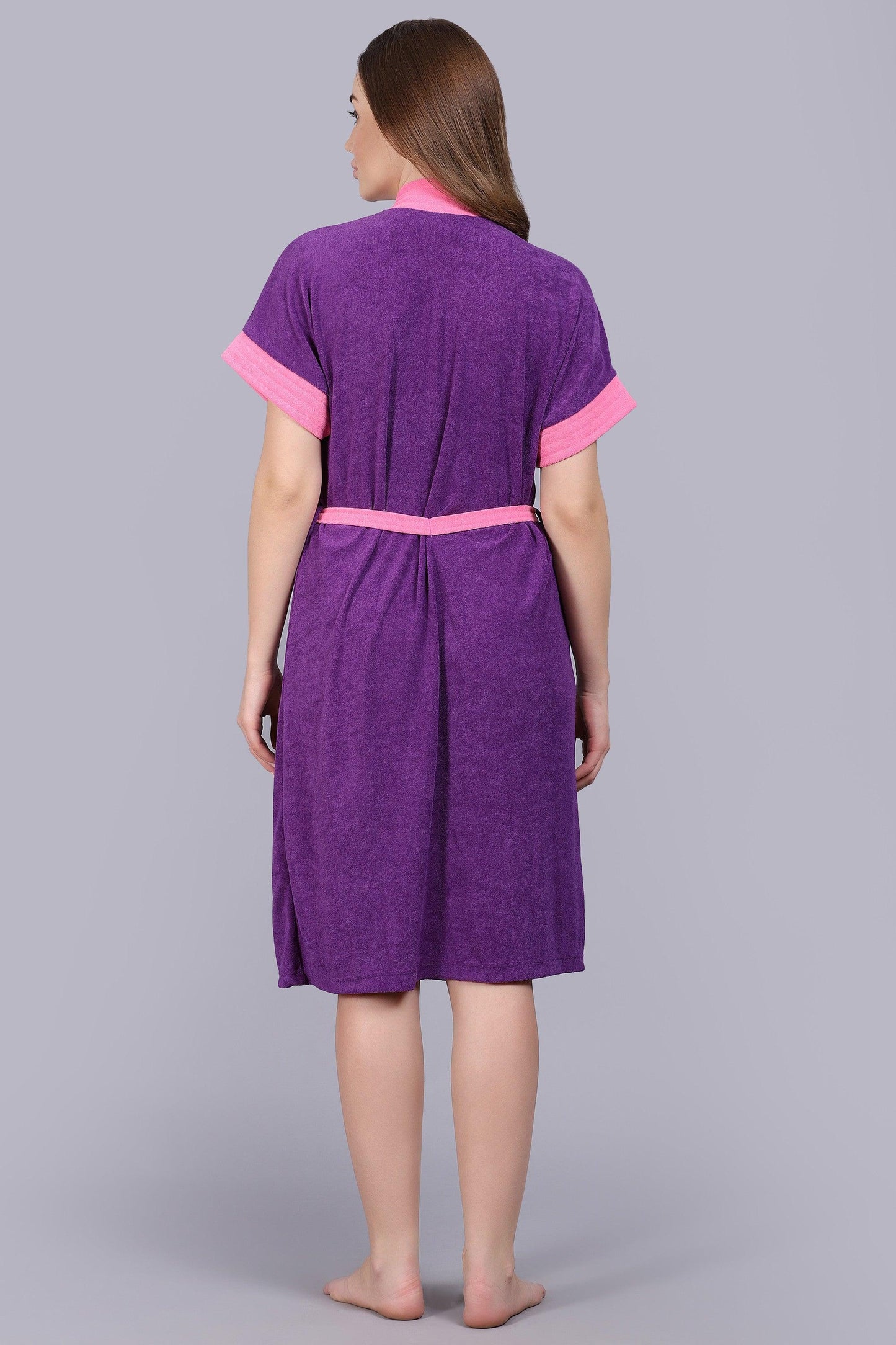 Terry Free Size Women Bathrobe - BATHROBE.IN